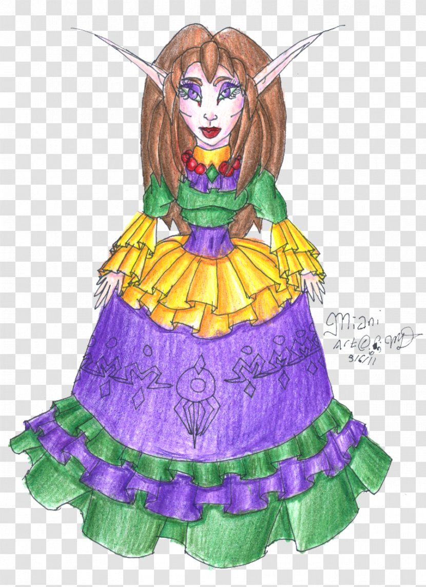 Costume Design Fairy Purple Transparent PNG