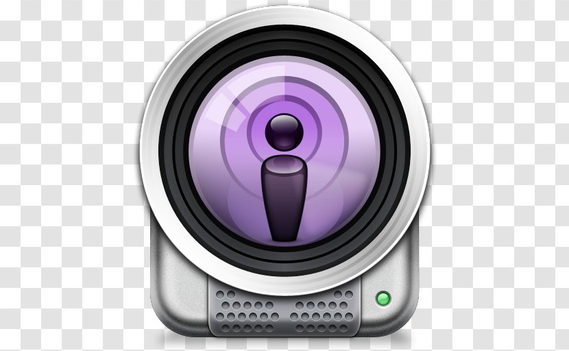 Podcast Producer Capture Streaming Media MacOS - Webcam - Episode Transparent PNG