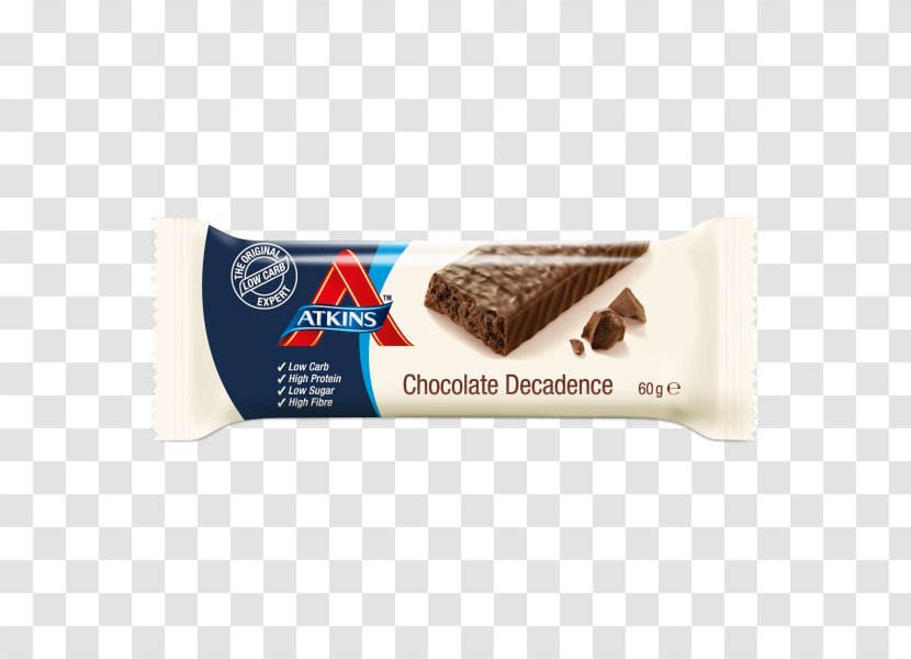 Chocolate Bar Brownie Fudge Nestlé Crunch Atkins Diet - Lowcarbohydrate - Low Carb Transparent PNG