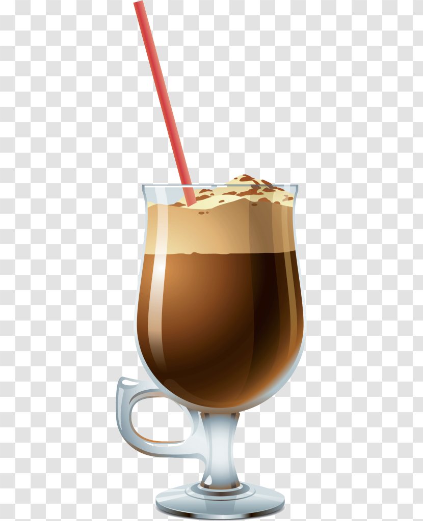 Non-alcoholic Drink Cocktail Fizzy Drinks Coffee Milkshake - Orange Transparent PNG