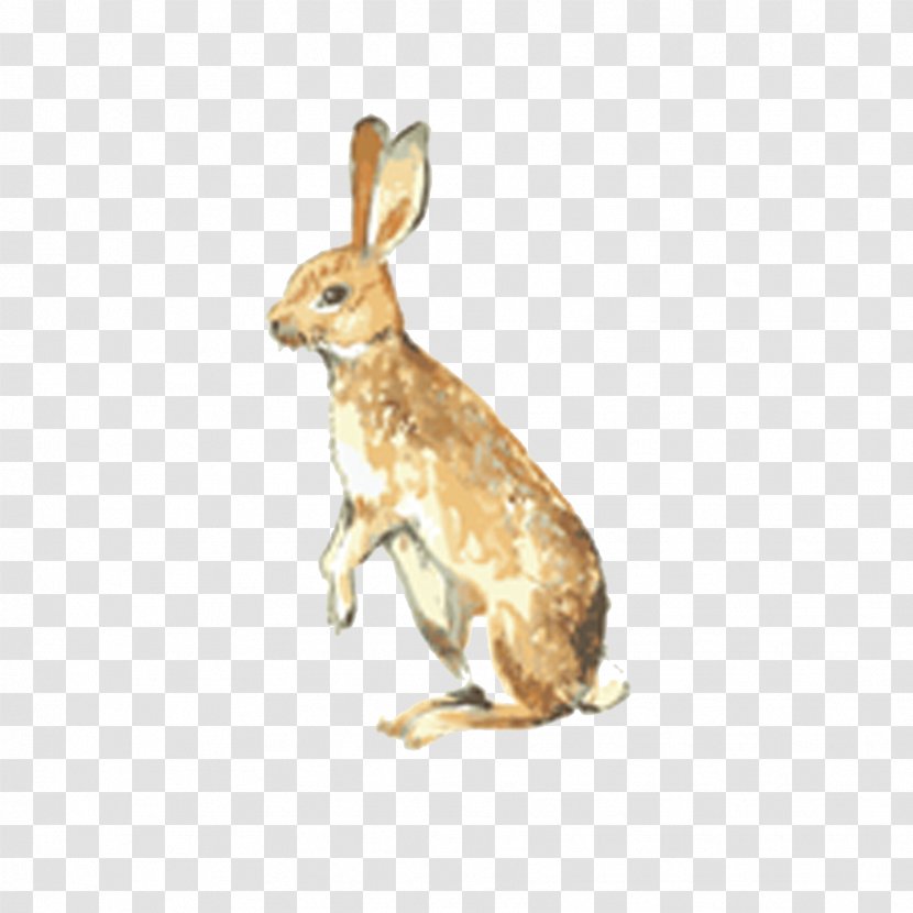 Bugs Bunny Rabbit Poster Cartoon - Pixel - Kangaroo Painted Pull Material Free Transparent PNG