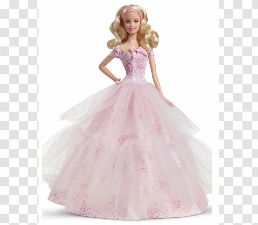 Amazon.com Barbie Doll Toy Gown - Wedding Dress Transparent PNG