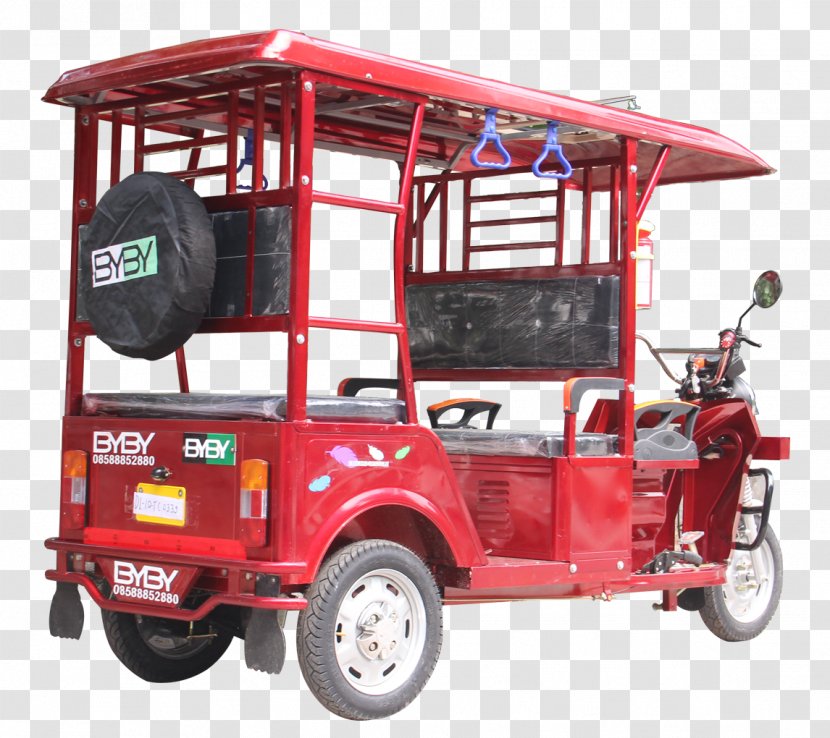 Electric Rickshaw Vehicle Car - Motor - Auto Transparent PNG