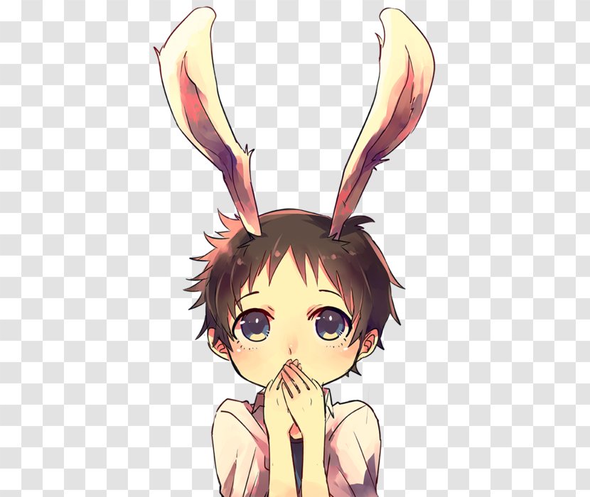 Rabbit Kaworu Nagisa Shinji Ikari Ear Art - Frame Transparent PNG