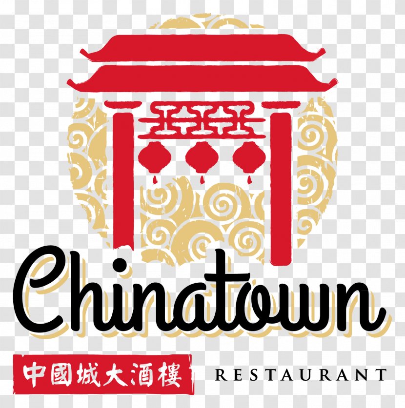 Logo Food Clip Art Brand Sticker - Text - Chinatown Transparent PNG