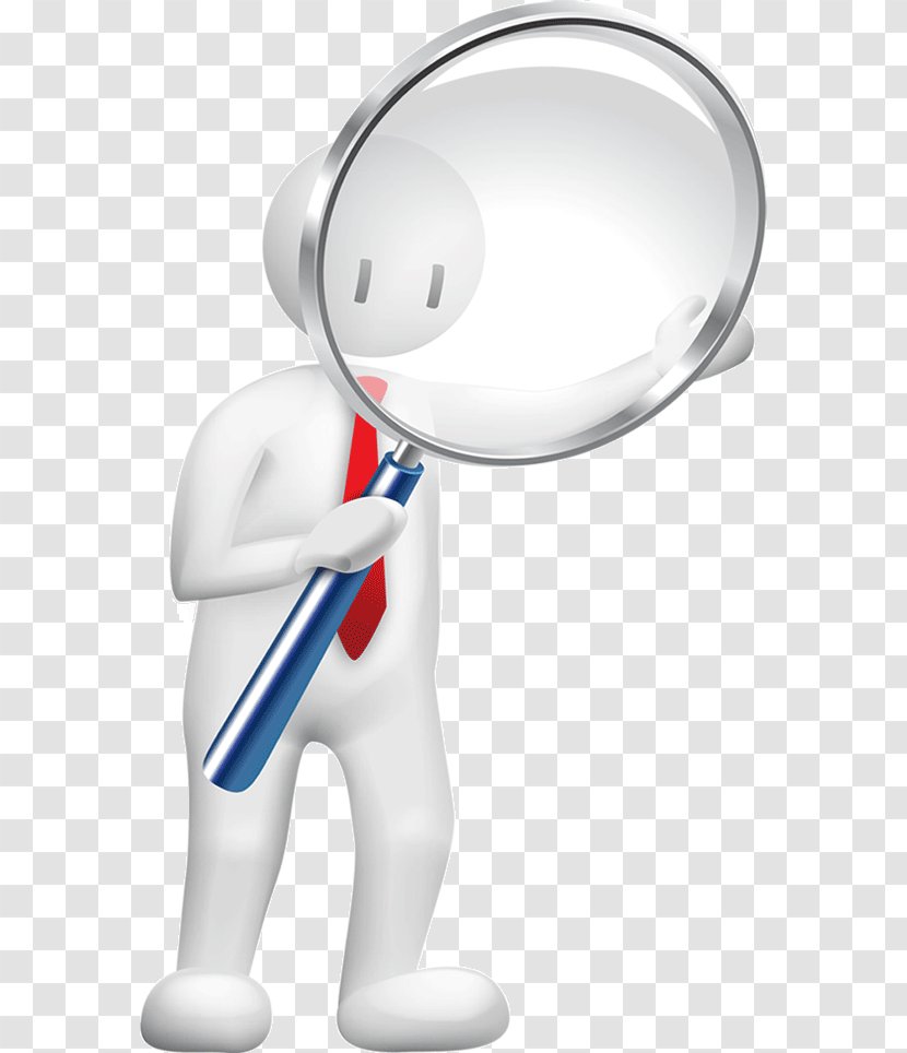 Business Company Information Tooth - Joint - Take A Magnifying Glass Cartoons Transparent PNG