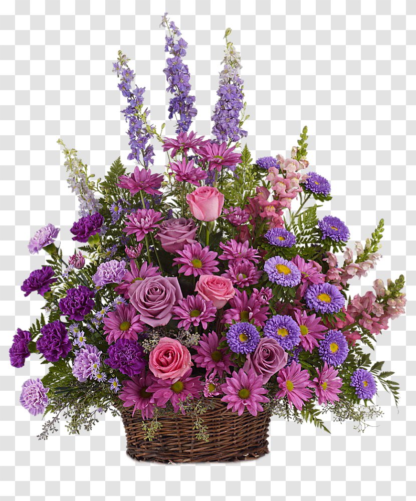 Floristry Flower Delivery Funeral Teleflora - Lavender Transparent PNG