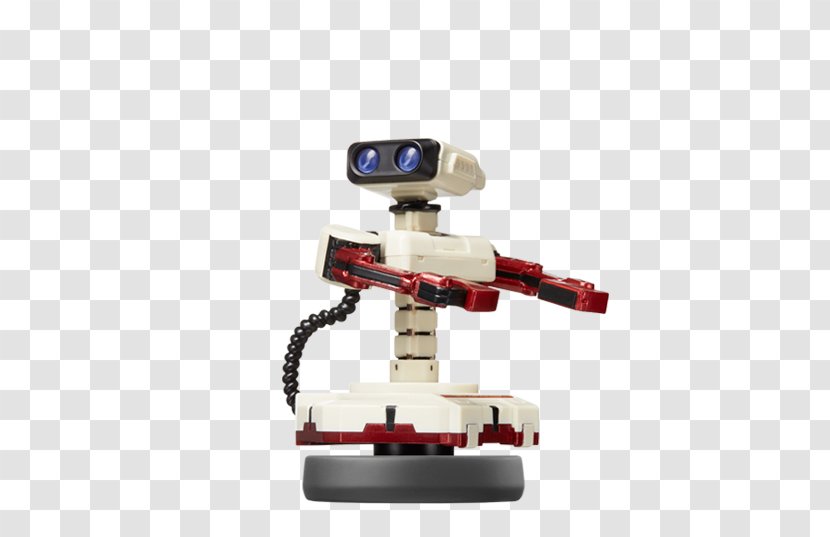 Super Smash Bros. For Nintendo 3DS And Wii U R.O.B. Amiibo Tap: Nintendo's Greatest Bits Duck Hunt - Cartoon Transparent PNG