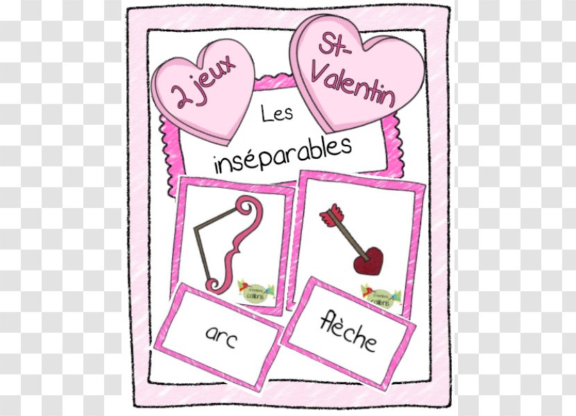 Valentine's Day Lovebird Game France - Frame - Valentines Transparent PNG