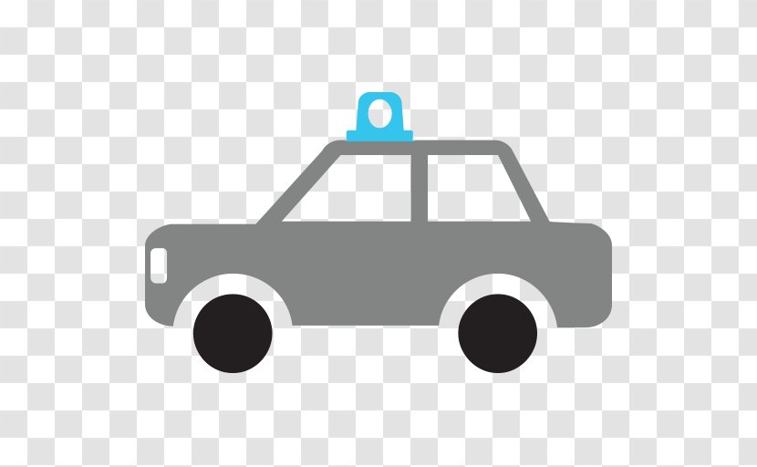 Police Car Emoji Text Messaging Transparent PNG