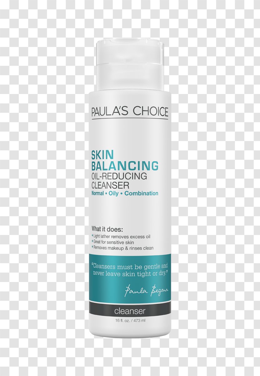 Paula's Choice SKIN BALANCING Oil-Reducing Cleanser Toner - Beta Hydroxy Acid - Oily Skin Transparent PNG