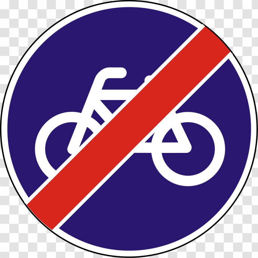 Traffic Sign Bicycle Segregated Cycle Facilities Road - Shared Use Path - Prohibition Of Parking Transparent PNG