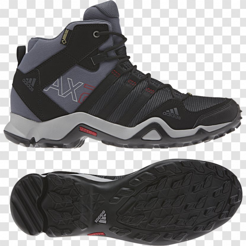 Adidas Originals Hiking Boot Sneakers Shoe - Black Transparent PNG