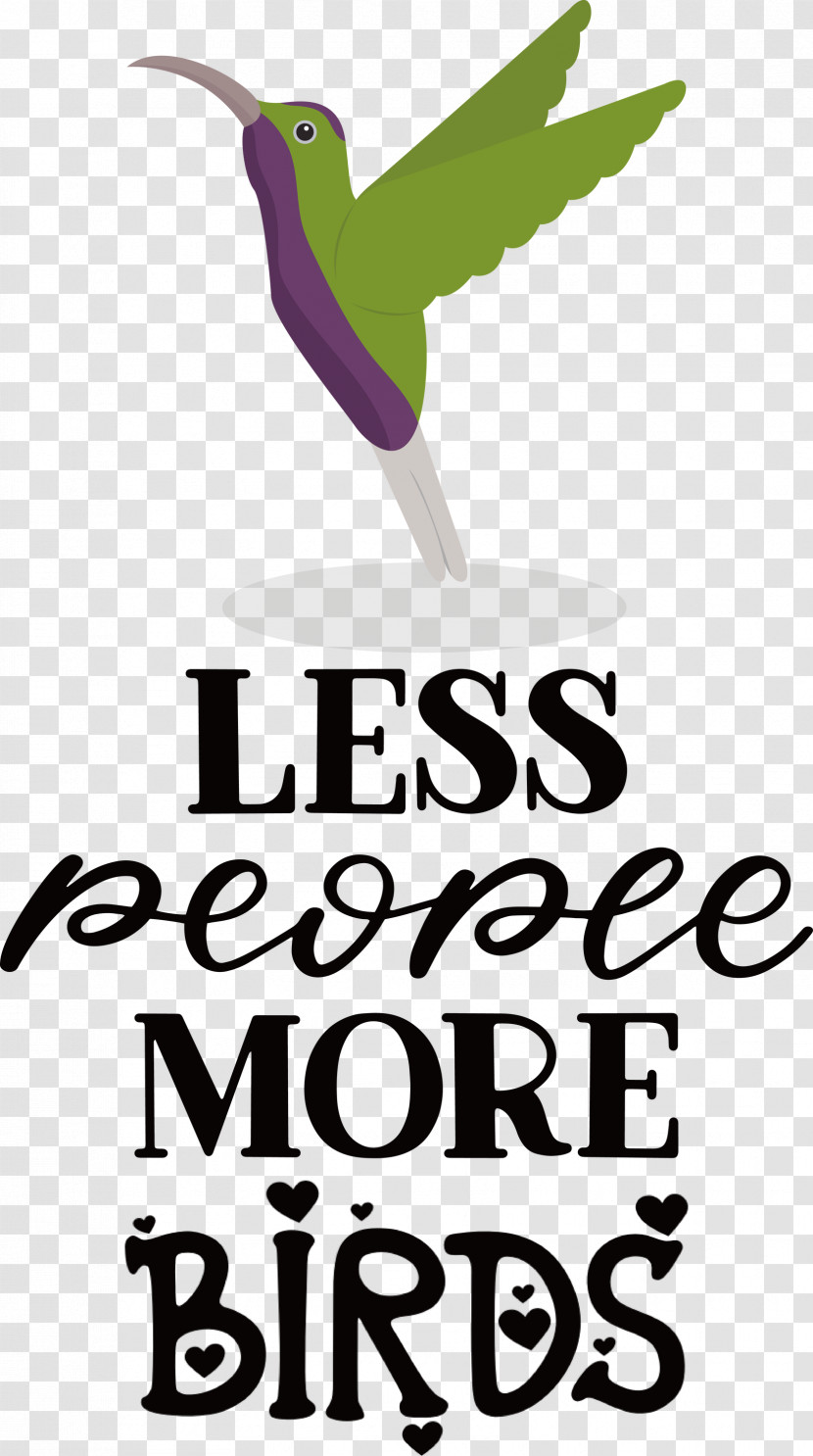 Less People More Birds Birds Transparent PNG