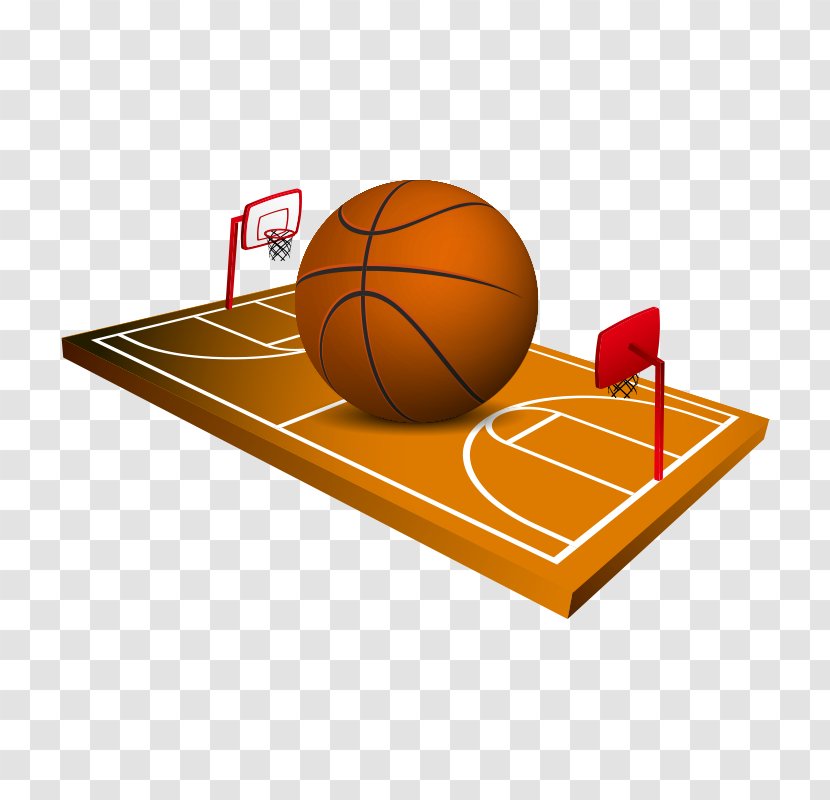 Basketball Court Drawing Stock Photography - 3d Computer Graphics - Court,basketball Transparent PNG