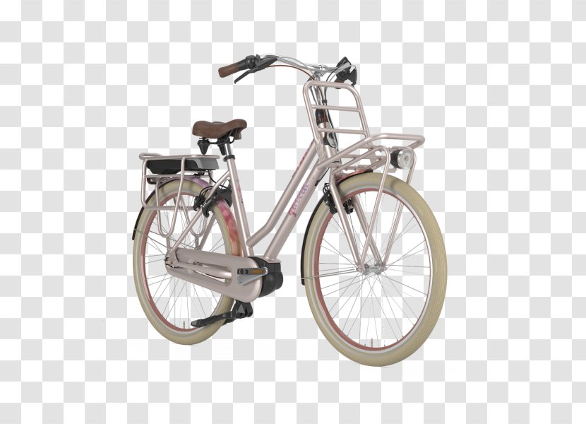 Electric Bicycle Gazelle Miss Grace C7 HMB (2018) Orange - Motor Vehicle Transparent PNG