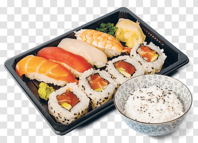 California Roll Bento Gimbap Sashimi Sushi - Uramakizushi Transparent PNG