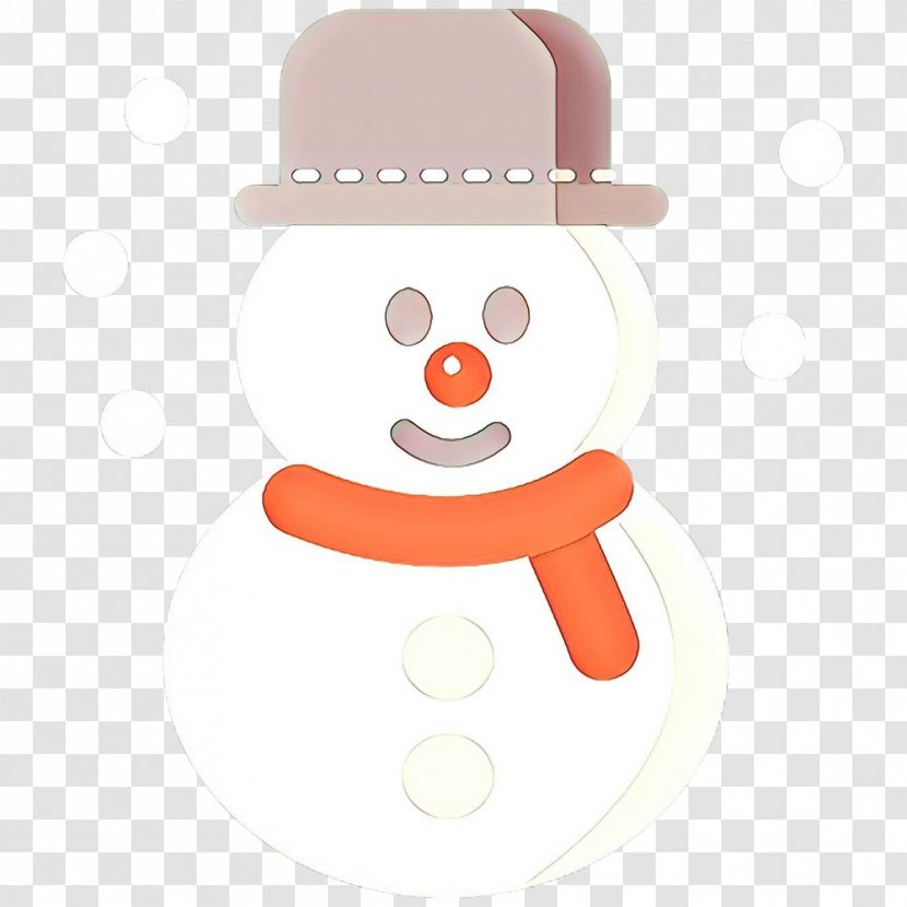 Snowman Cartoon - Character Created By - Fictional Smile Transparent PNG