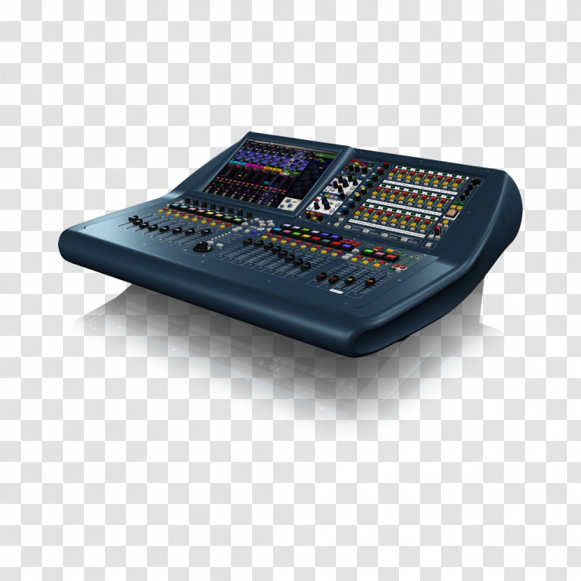 Digital Mixing Console Audio Mixers Midas Consoles Microphone - Watercolor Transparent PNG