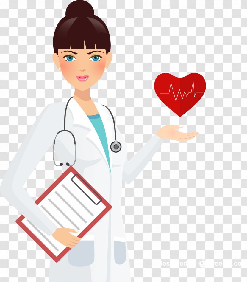 Physician Woman Family Medicine - Flower - Female Doctor Transparent PNG
