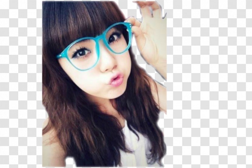 Lizzy After School Orange Caramel K-pop A.S. Red & Blue - Frame - Watercolor Transparent PNG