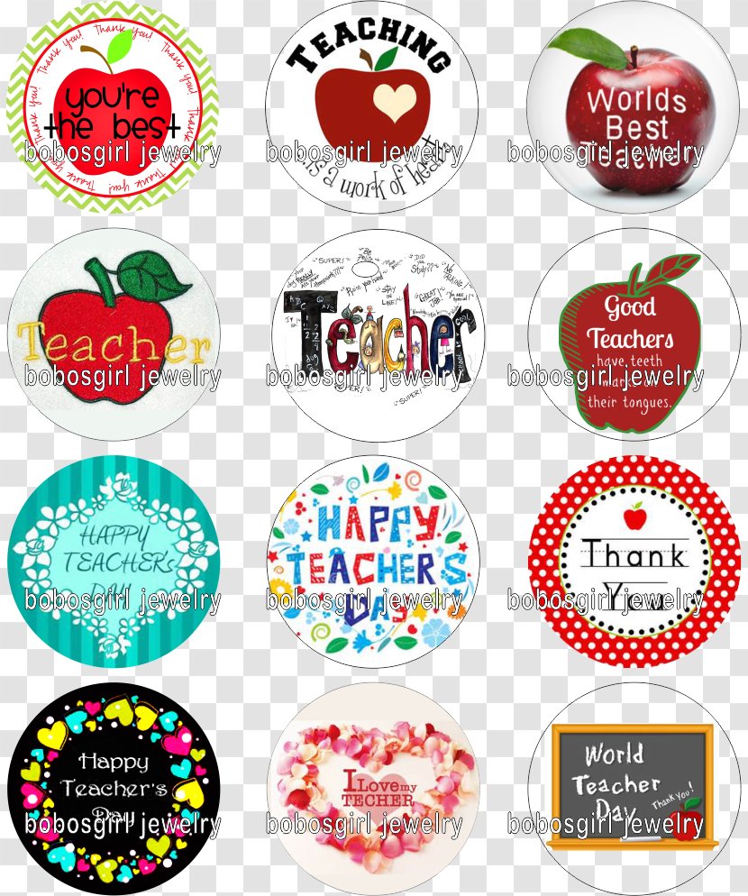 Teachers' Day Sticker Label Clip Art - Teacher Transparent PNG