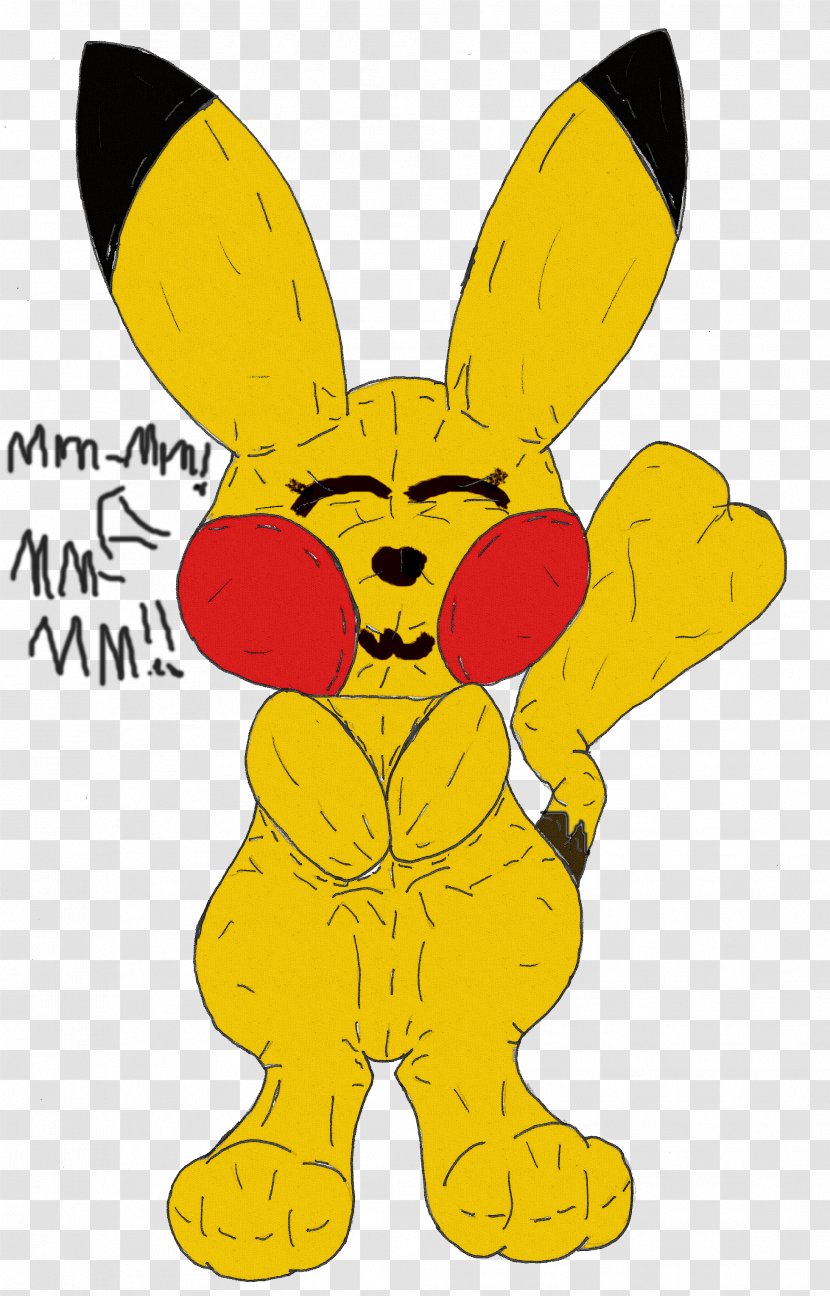 Pikachu Character Art Clip - Flower Transparent PNG