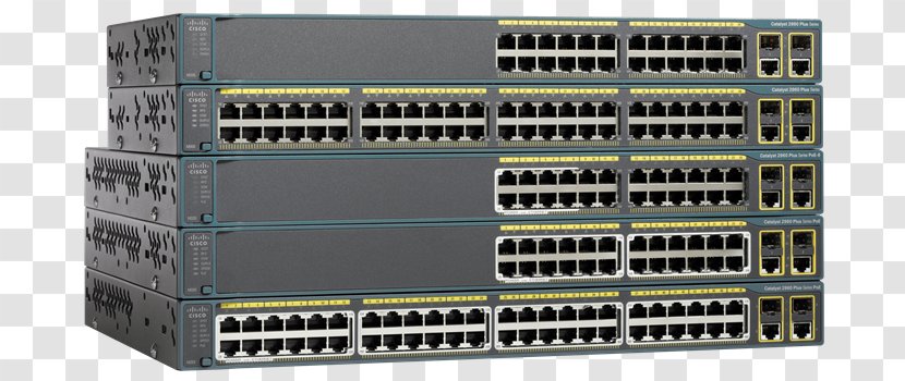 Cisco Catalyst Power Over Ethernet Network Switch Small Form-factor Pluggable Transceiver Local Area Transparent PNG
