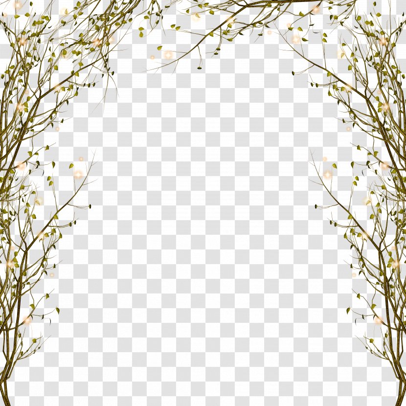 Tree Branch Clip Art - Grass - Decorative Border Pattern Transparent PNG