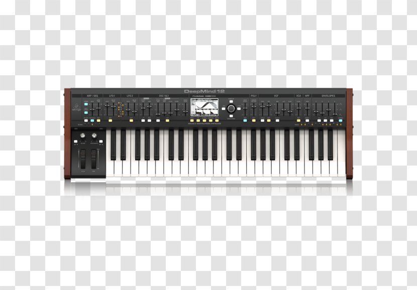 Sound Synthesizers Analog Synthesizer Behringer Analogue Electronics - Electronic Instrument - Embroidered Stools Transparent PNG