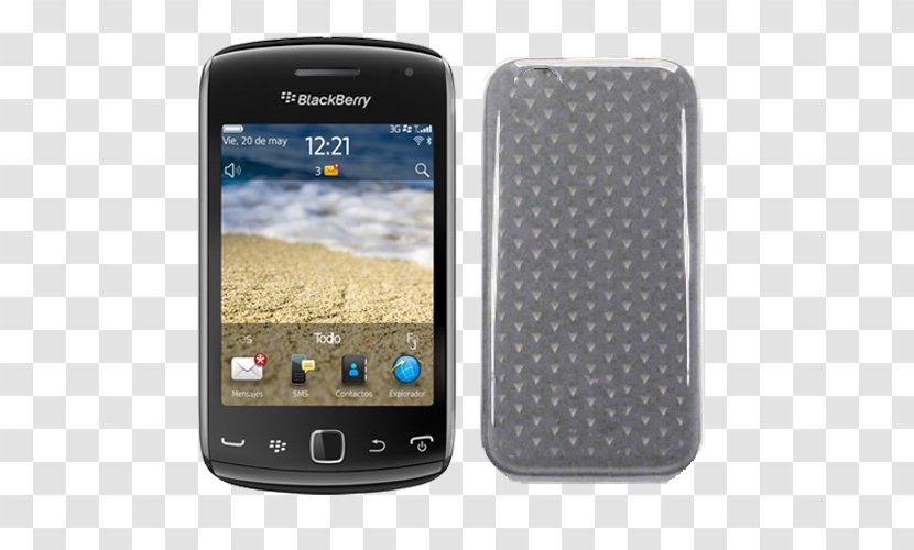 BlackBerry Q10 Touchscreen Bold 9790 Telephone Smartphone - Communication Device - Gel Transparent PNG