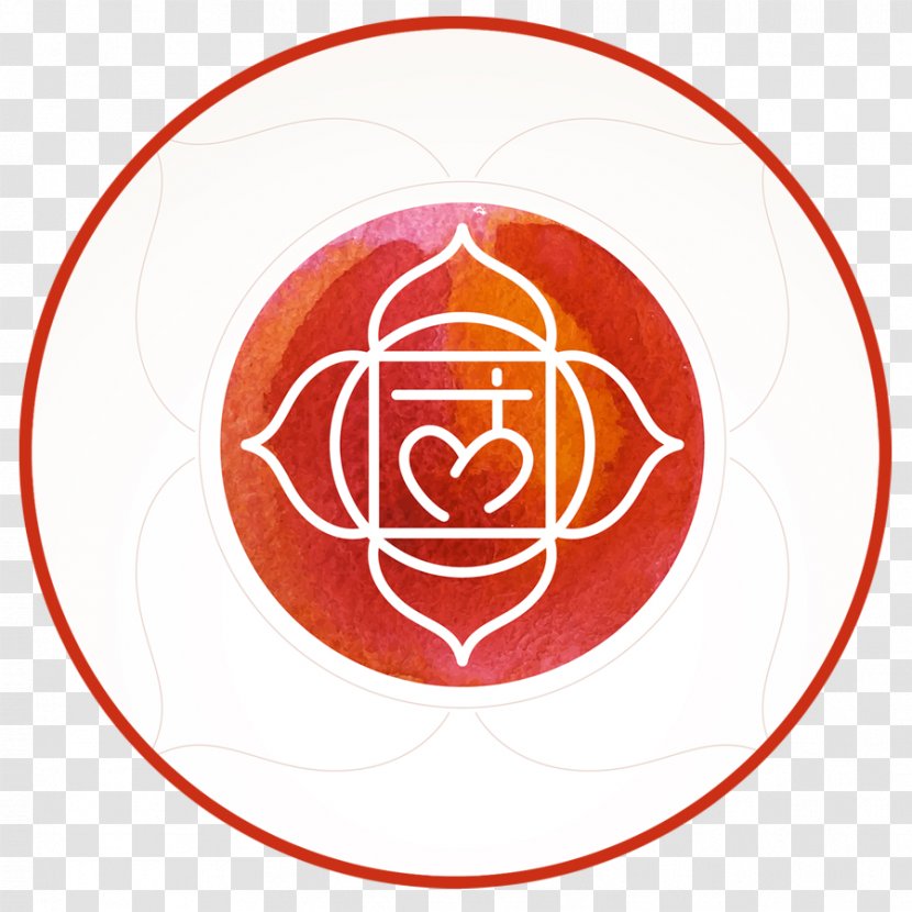 Chakra Muladhara Anahata Ajna - Logo - Red Transparent PNG
