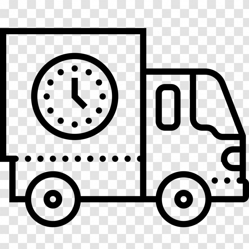 Campervans Clip Art - Text - Delivery Icon Transparent PNG