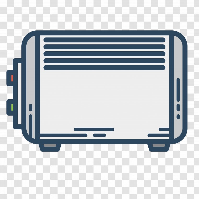 Radiator Electricity Heat Sink - Sonda De Temperatura - Vector Electric Radiators Transparent PNG