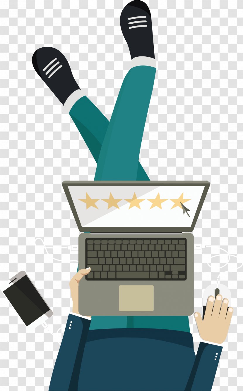 Marketing Recruitment Industry Business Market Research - Technical Support - Star Rating On A Computer Screen Transparent PNG