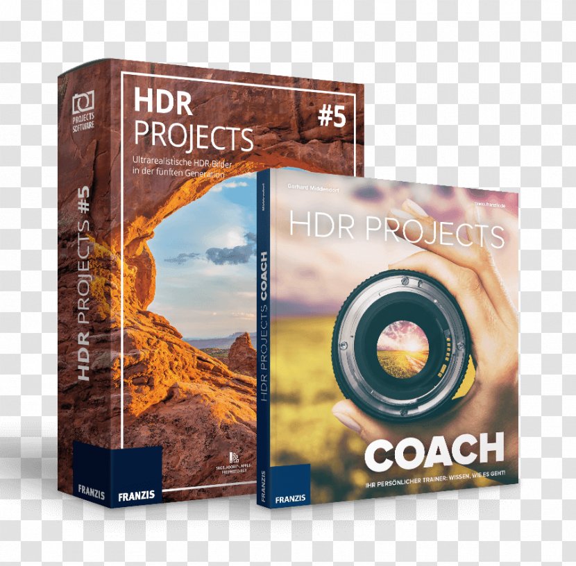 Franzis Verlag HDR Projects Book High-dynamic-range Imaging STXE6FIN GR EUR - Ebook Transparent PNG