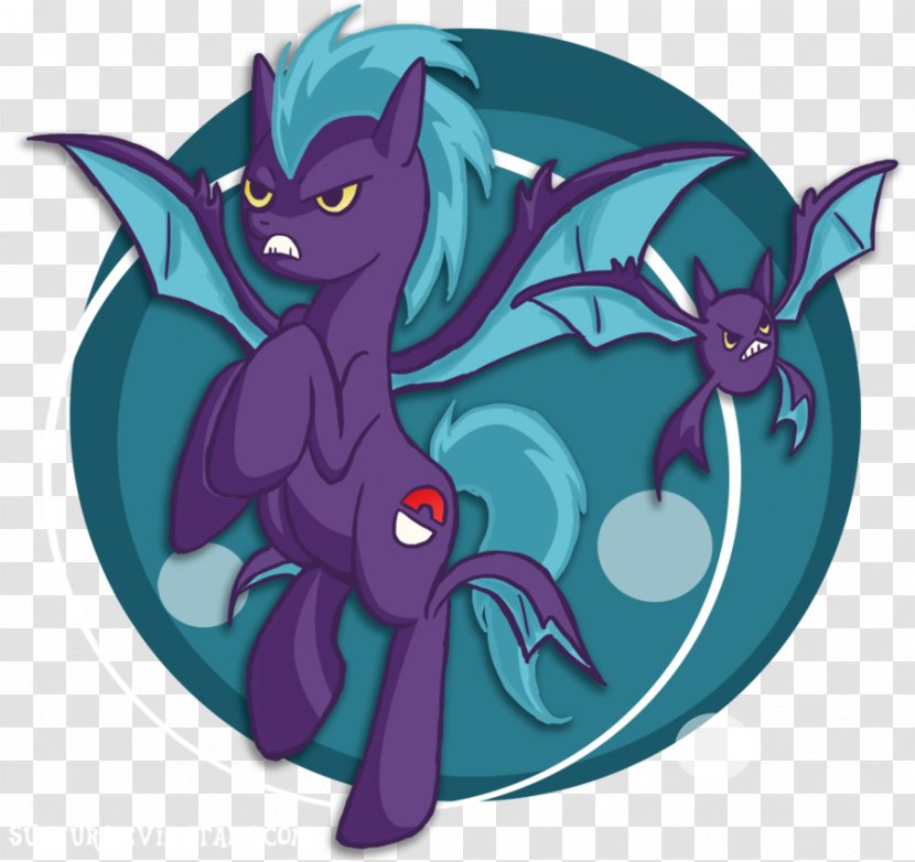 Horse Dragon Cartoon BAT-M - Organism Transparent PNG