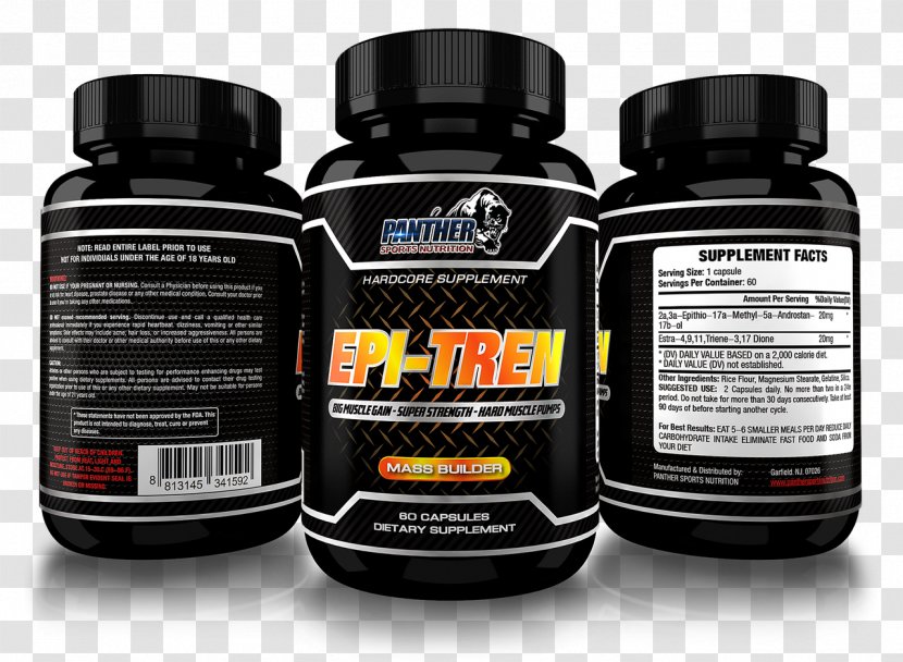 Dietary Supplement Sports Nutrition Methylstenbolone - Prohormone - Tren Transparent PNG