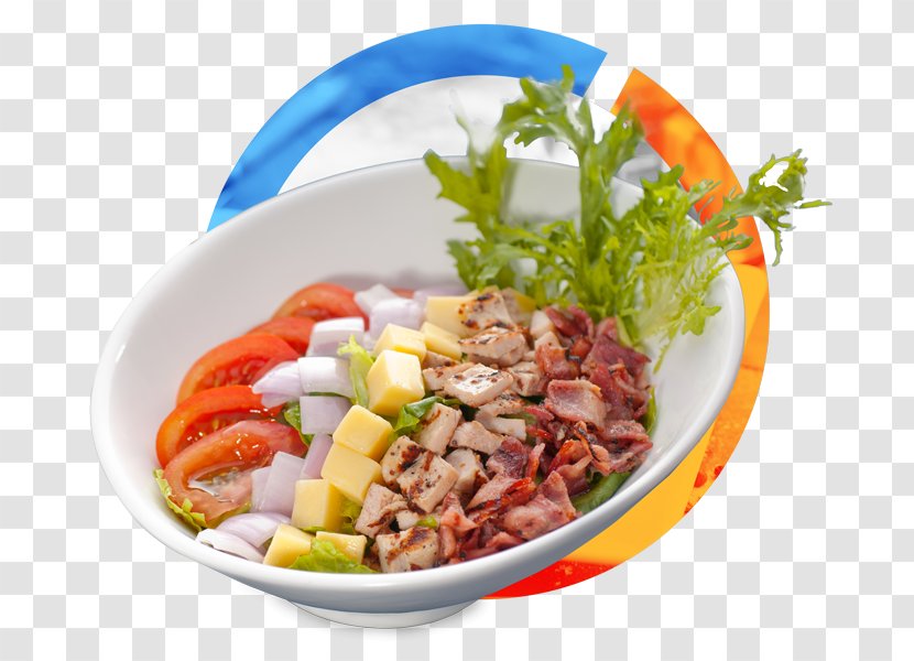Tuna Salad Vegetarian Cuisine Asian Recipe Vegetable - Food - Rice Bowl Menu Hamburgers Transparent PNG