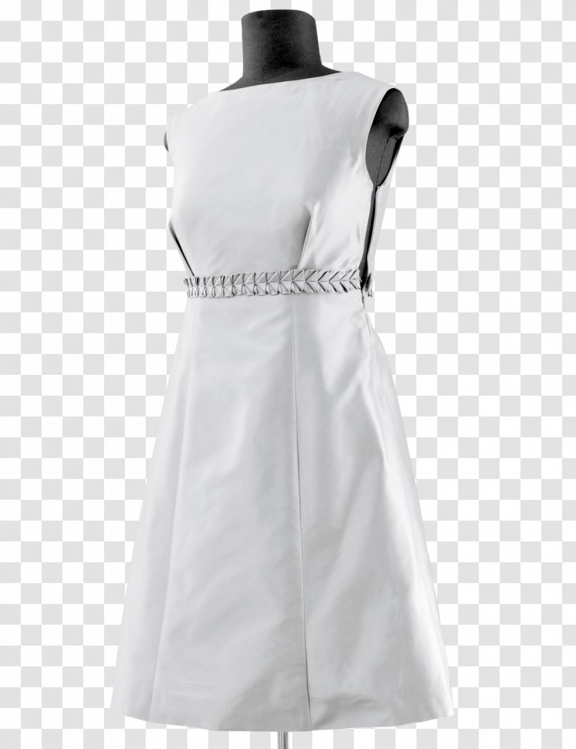 Satin Cocktail Dress Shoulder - Bridal Party Transparent PNG