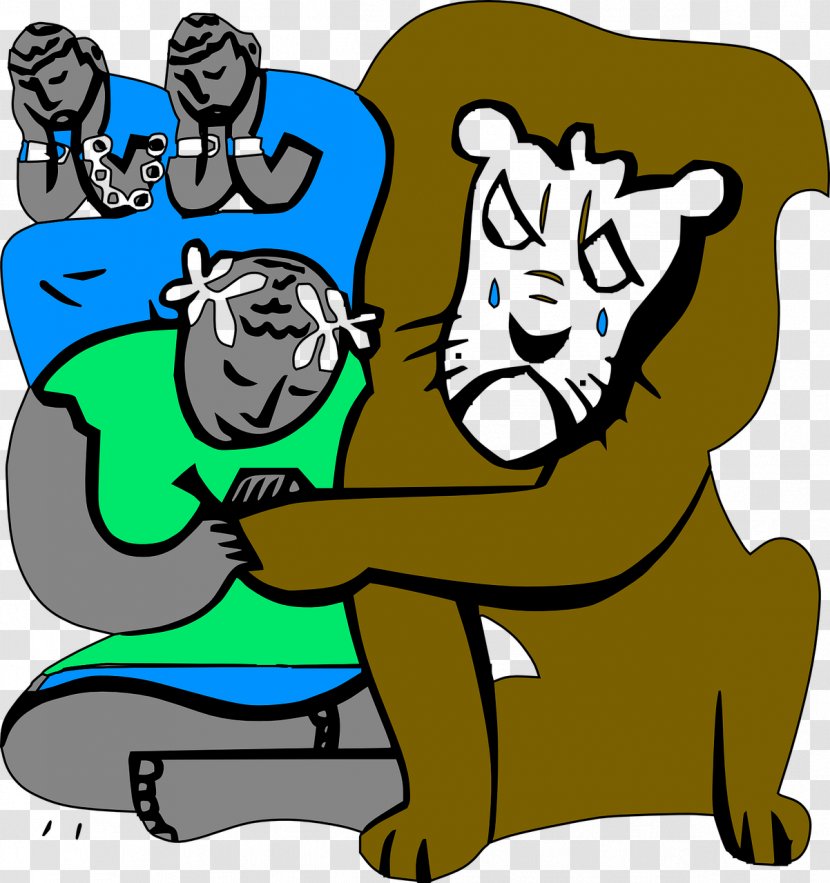 Androcles And The Lion Aesop's Fables Clip Art Transparent PNG