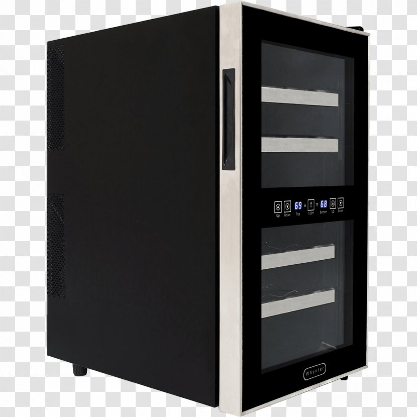 Whynter 21 Bottle Dual Temperature Zone Touch Control Freestanding Wine Cooler Computer Cases & Housings Caviss Cave De Service SN238KBE4 - Electronic Device Transparent PNG