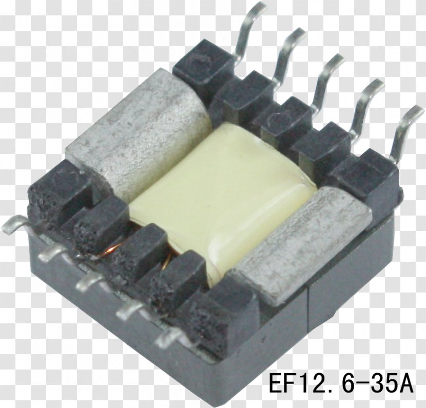 Inductor Electronic Component Passive Circuit Electrical Network Electronics - Capacitance - Business Transparent PNG