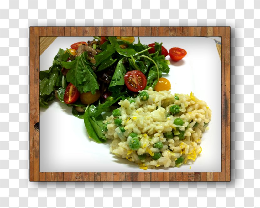 Risotto Vegetarian Cuisine Asian Garnish Leaf Vegetable - Vegetarianism - Salad Transparent PNG