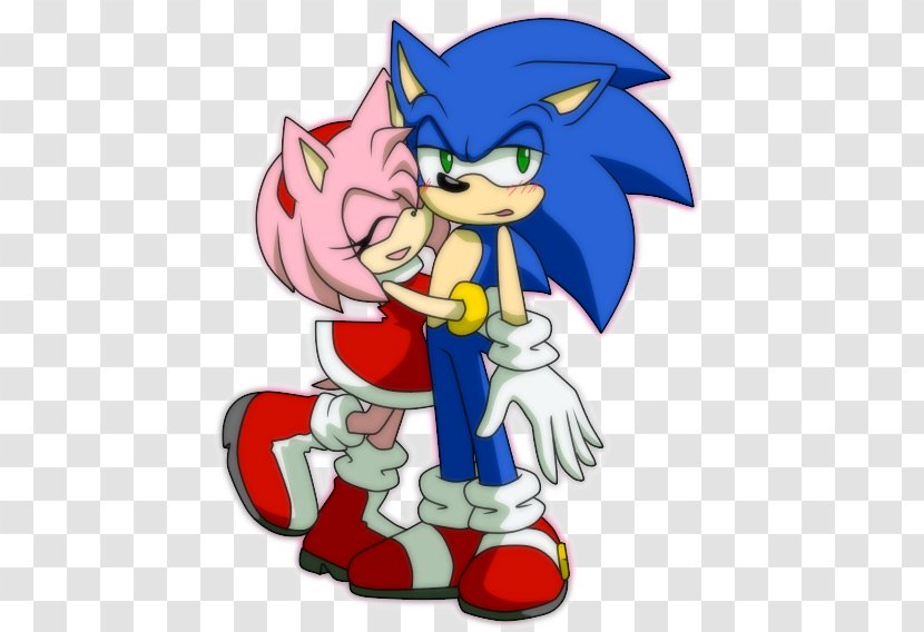 Sonic & Sega All-Stars Racing Amy Rose The Hedgehog Shadow - Cartoon Transparent PNG