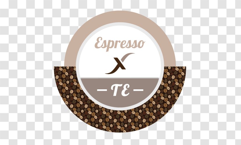 Espresso Coffee Label Tag Printing Transparent PNG