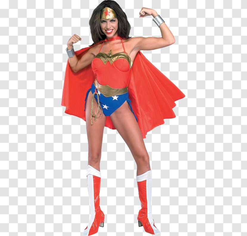 Wonder Woman Costume Party Dress Clothing - Buycostumescom Transparent PNG
