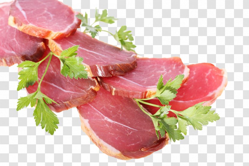 Capocollo Bacon Ham Mettwurst Prosciutto - Roast Beef - Creative HD Transparent PNG