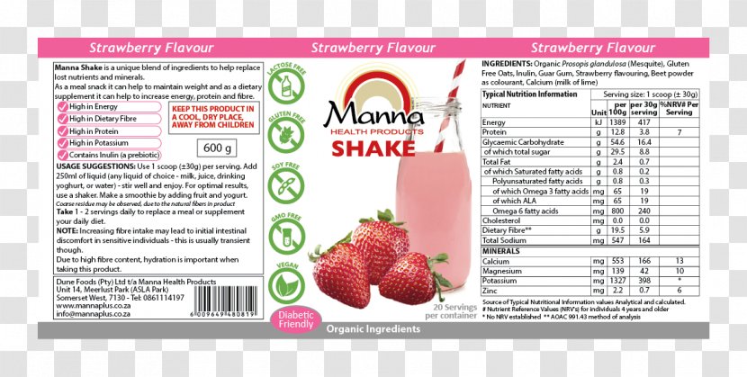 Strawberry Diet Food Brand Superfood - Fruit Transparent PNG