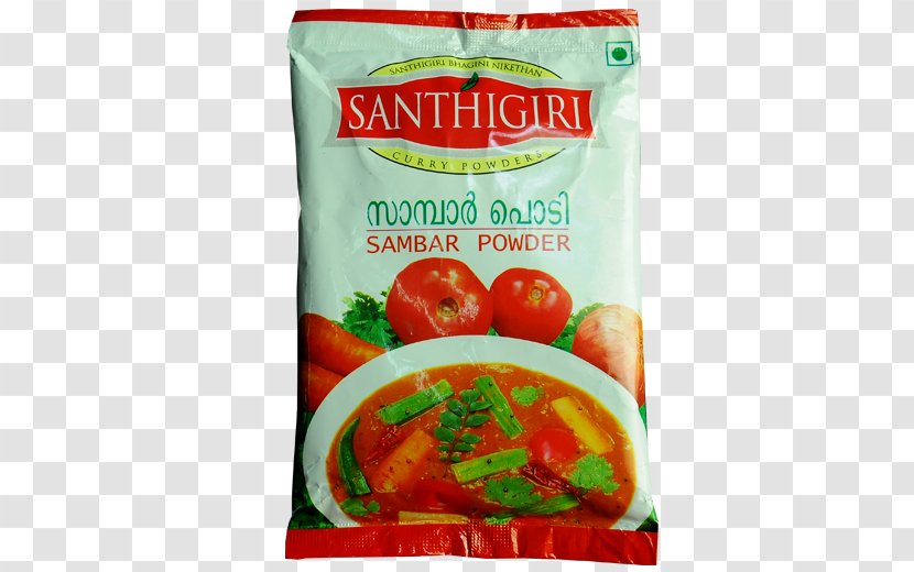 Santhigiri Thiruvananthapuram Sambar Food Tomato - Fish Masala Transparent PNG